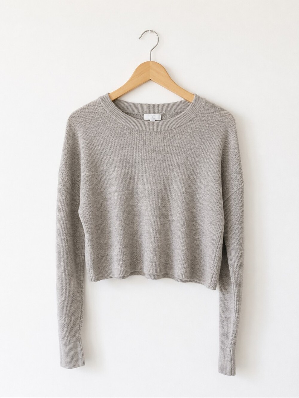 •Abound Cropped Lightweight Knit Sweater